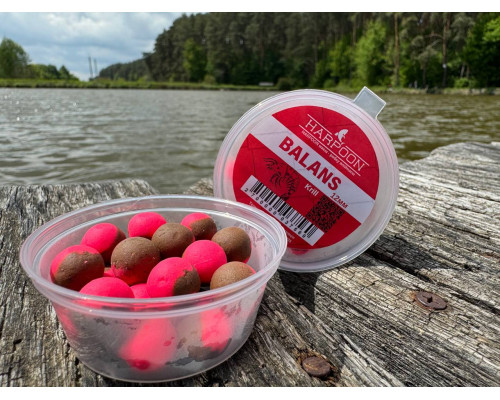 Бойл HARPOON BALANS 12мм KRILL Рожево-коричневий