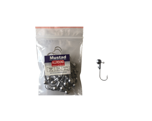 Джиг-головка MUSTAD №3/0  10г   (25шт в уп)