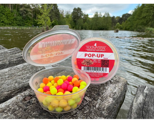 Бойл HARPOON Pop UP 6мм COLOR MIX  Tiger nut