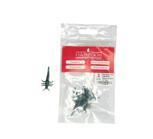 Приманка плаваюча ТЕП HARPOON Nymph Custom 1,5" 7шт колір 003 Зелене Болото