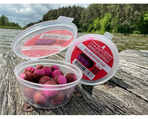 Бойл HARPOON BALANS 12мм MONSTER CRAB Фіолетово-коричневий