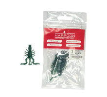 Приманка плаваюча ТЕП HARPOON MOSYA 2.0" 4шт колір 003 Зелене болото