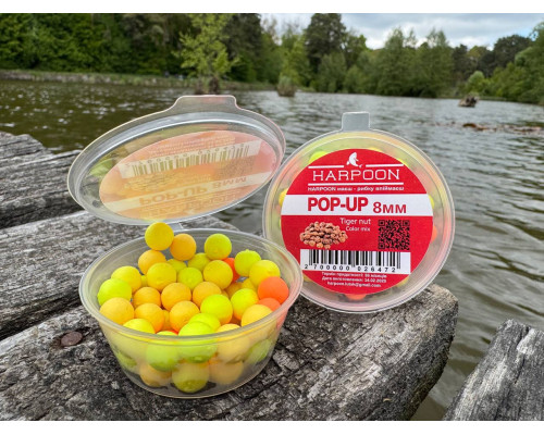Бойл HARPOON Pop UP 8мм COLOR MIX  Tiger nut