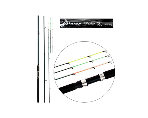Вудлище фідерне Power Feeder 3.6м 80-120g