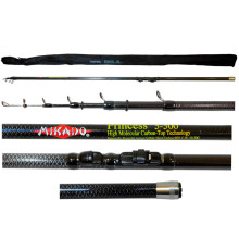 Вудилище Mikado Princess 10-30 г 5m 240 г Carbon з кільцями