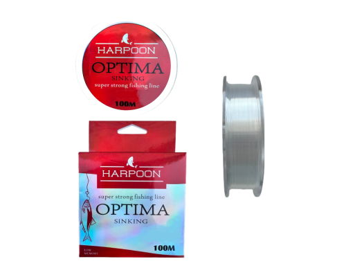 Волосінь HARPOON 100м Прозора 0.35мм    (10шт в уп)