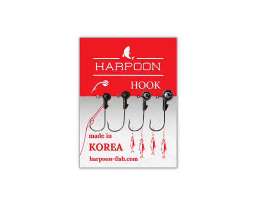 Набір Джиг-головок HARPOON №3/0 (2.4.5г)