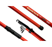 Вудлище Bolo GOODLUCK 80-120 г 3,0м з кільцями  Помаранчева