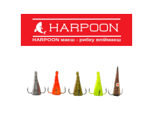 Набір Зимових блешень HARPOON Конус 10г 10шт