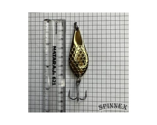 Коливалка SPINNEX ATOM 14г Золото       (5шт в уп)