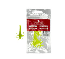 Приманка плаваюча ТЕП HARPOON Nymph Custom 2,2" 4шт колір 008 Лимон (відбиває ультрафіолет)