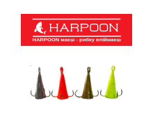 Набір Зимових блешень HARPOON Конус 20г 8шт